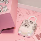 Aesthetic pastel pink beginner vibrator set and suitcase charger - NOX Traveller Australia